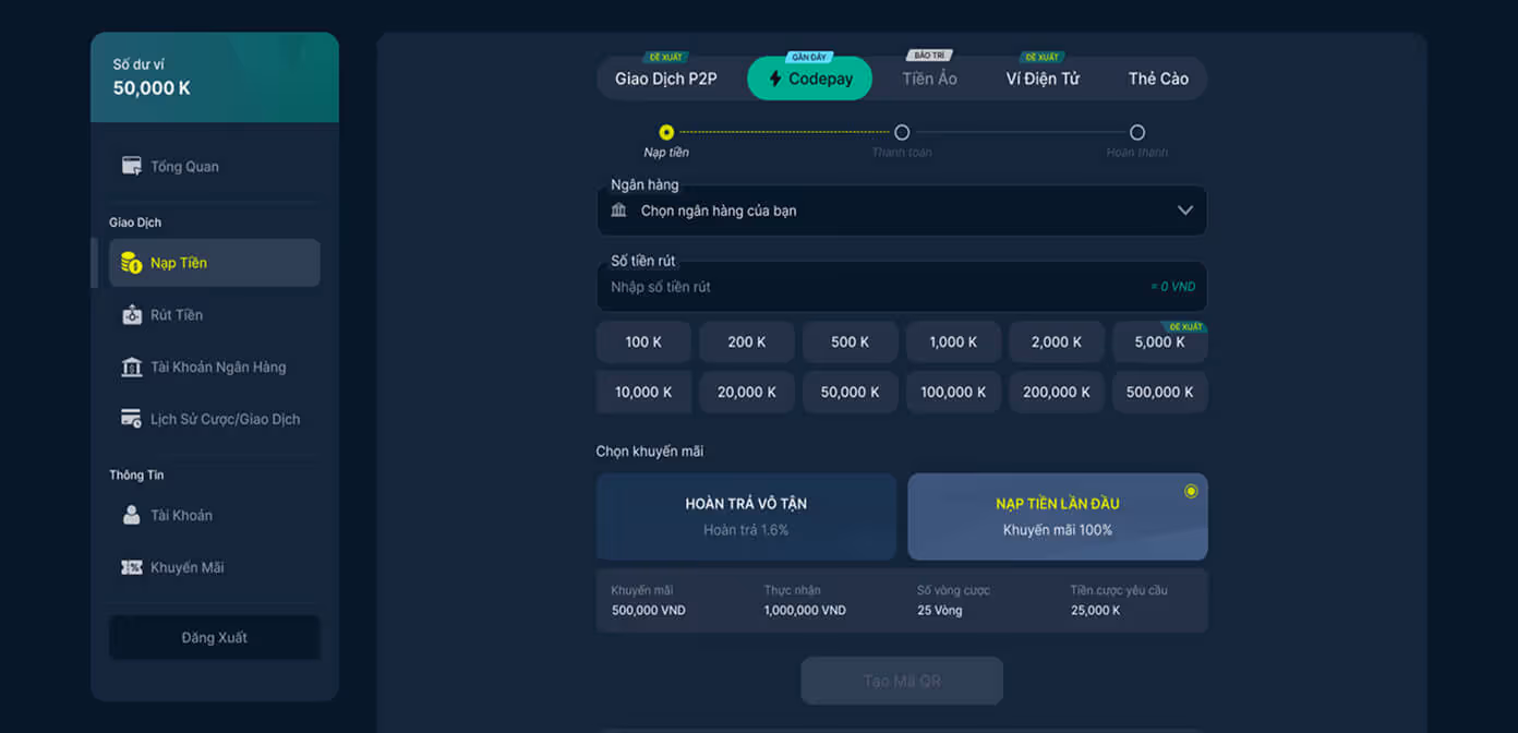 Nạp Codepay